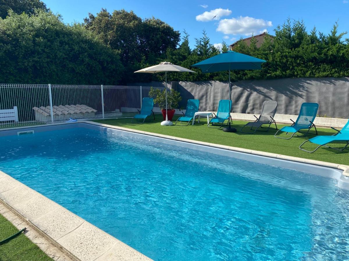 Gite Lavande Avec Piscine Privee Classe 4 Etoiles Lagorce  Luaran gambar